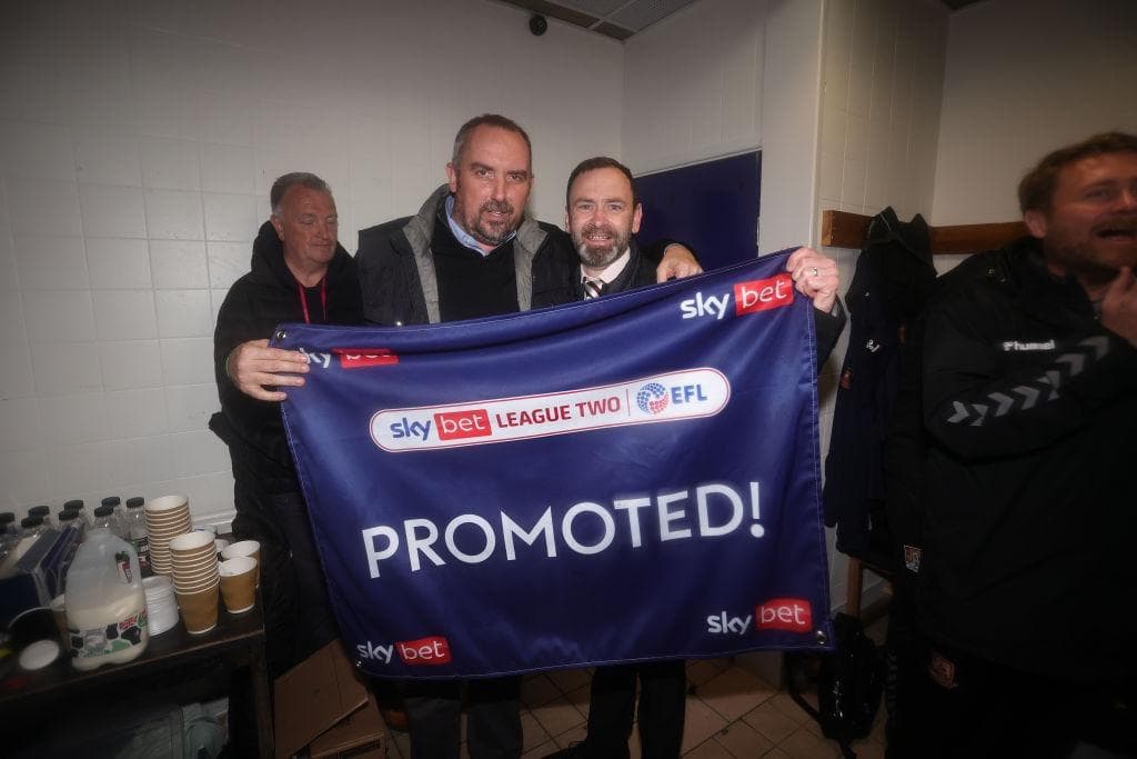 Challenging 'at the top end of League Two' will be the aim for Cobblers ...