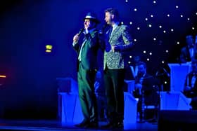 'Michael Bublé' and 'Frank Sinatra' in the show