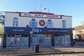 'Billy's' is set to open as a fish and chip shop and all-day diner