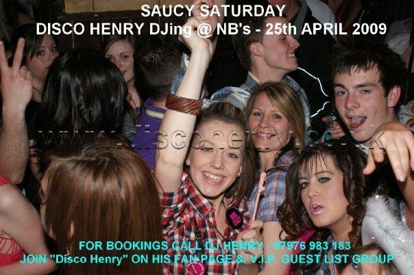 Nostalgic pictures from a 'saucy Saturday' night out at NB's 14 years ago