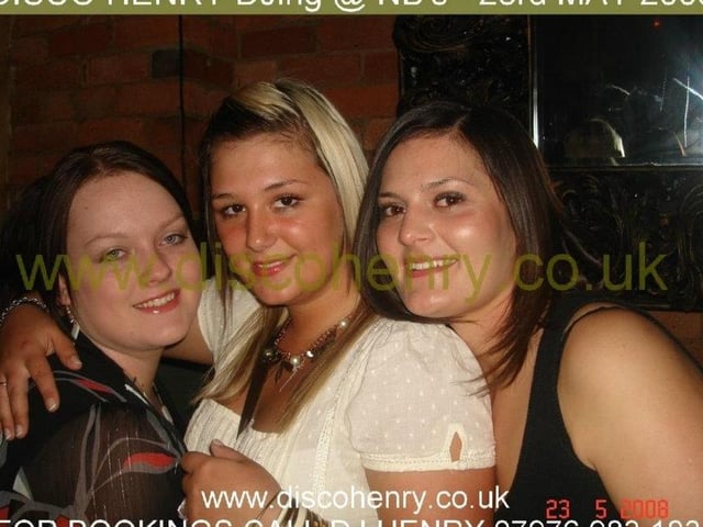 Nostalgic pictures from a Friday night out at NB's