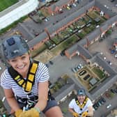 Abseiling the Northampton Lift Tower