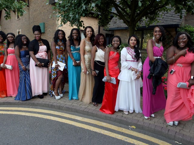 Northampton Academy prom at Kettering Park Hotel in 2013