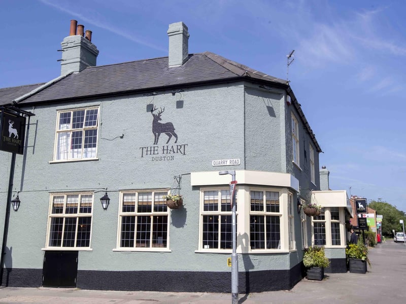The Harlestone Road pub's garden has had a stylish makeover