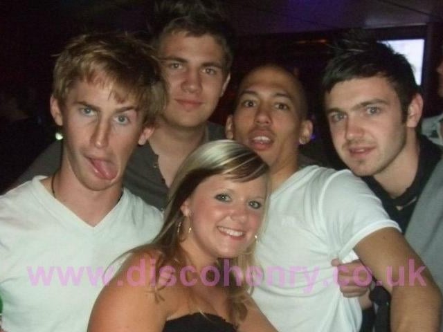 Nostalgic pictures from a night out at NB's