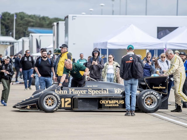 Classic cars, music, food stalls, kids entertainment and more took over Silverstone Circuit over the Bank Holiday weekend (Friday August 23 - Sunday August 25).