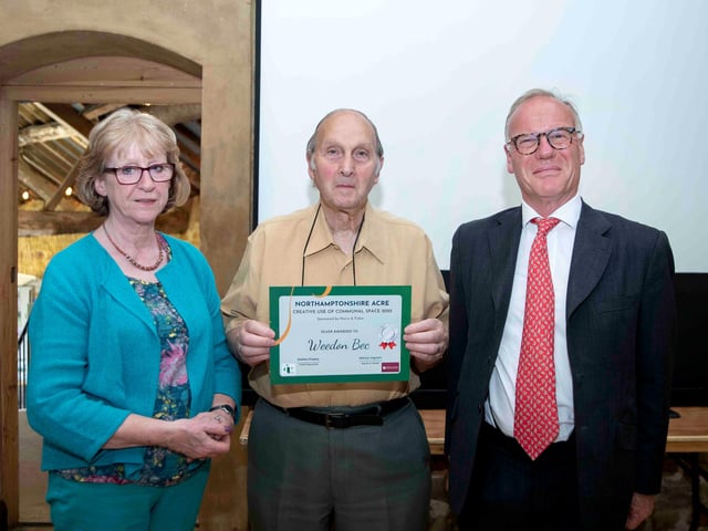 Weedon Bec took bronze in the village award.