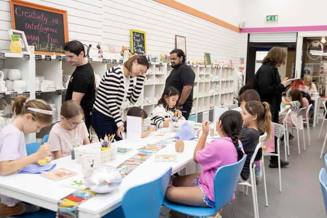 The team pride themselves on offering a calm environment to get creative and try something new at an affordable price. Photo: Kirsty Edmonds.