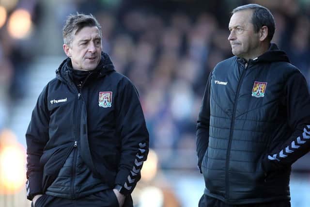 Jon Brady and Colin Calderwood