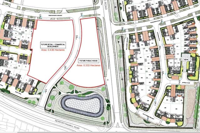 The companies are looking for a development partner to deliver shops, commercial units and a pub at the site.