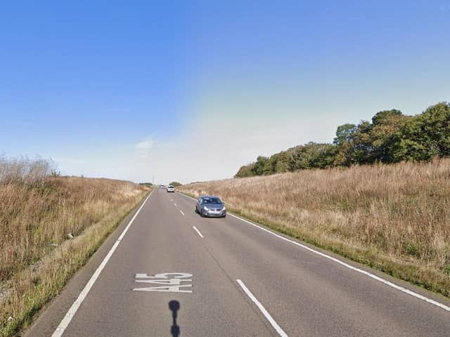 The collision happened on the A45 Flore Bypass.