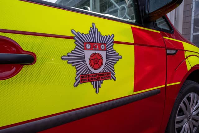 Northamptonshire Fire & Rescue Service firefighters were called to a fire in Wellingborough Road.