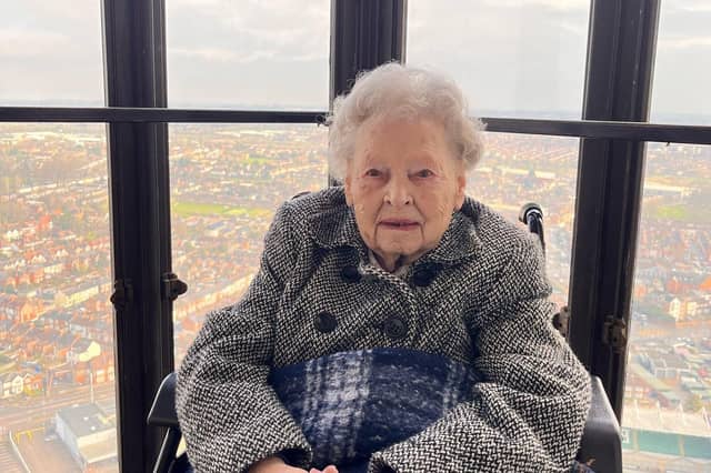 Betty Davis of Collingtree Park Care Home.