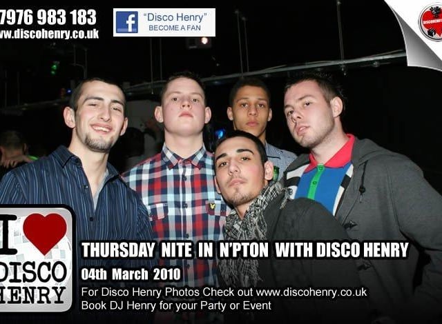 Nostalgic pictures from a night out at Roadmender