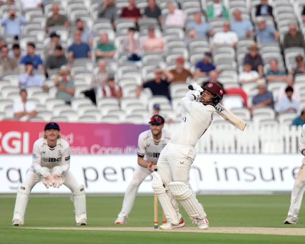 Saif Zaib scored a brilliant 110 in Northants' second innings at Lord's (Picture: Peter Short)