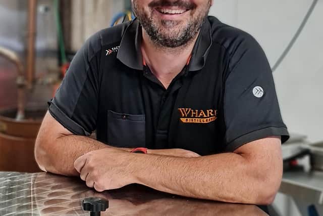 Laurence Consibee founder of Wharf Distillery