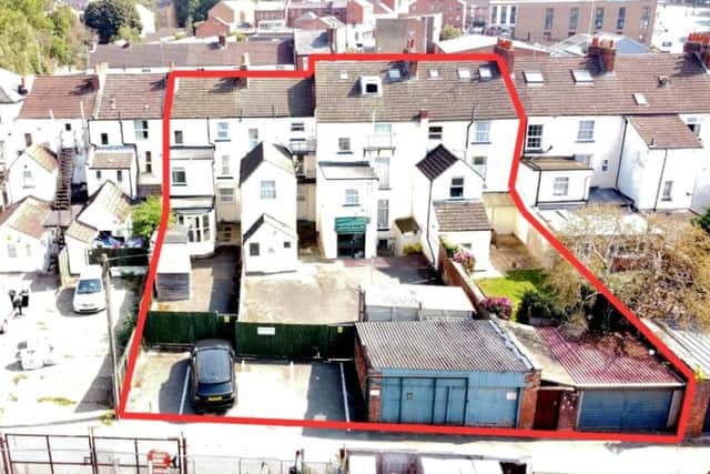 The 32-bed student accommodation at Royal Terrace, Northampton, is on the market for £2.25 million.