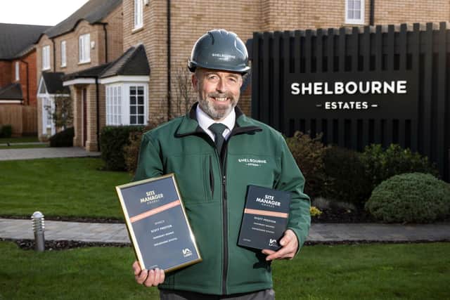Scott Preston, site manager at Hunsbury Grange