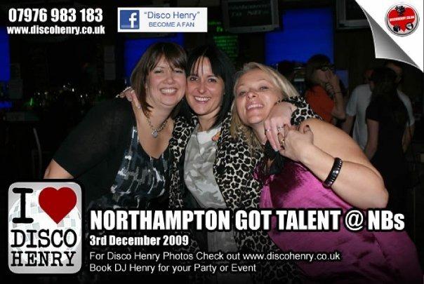 Nostalgic pictures from a night out at NB's in December 2009