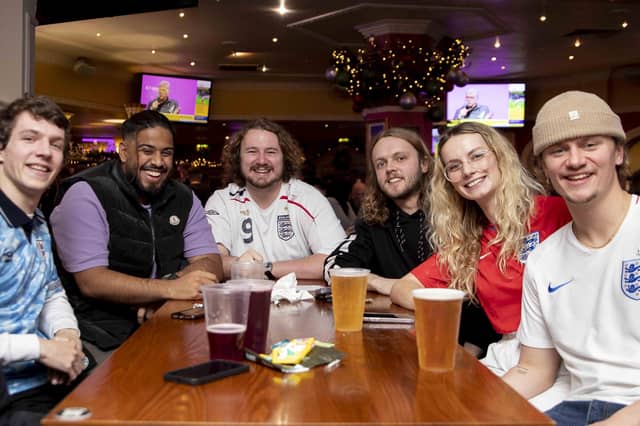 Fans head to The Barratts to watch The Three Lions in Qatar