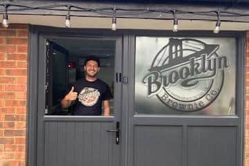 Brooklyn Brownie Co.'s self-built dessert shop in Ixworth Close, pictured, opened in July 2022.