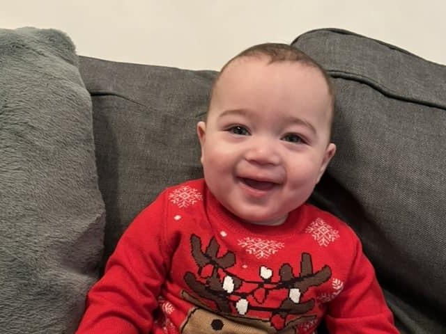 Rio, eight months old.