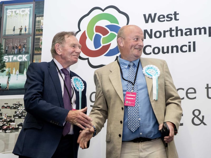 West Northamptonshire Council election count
