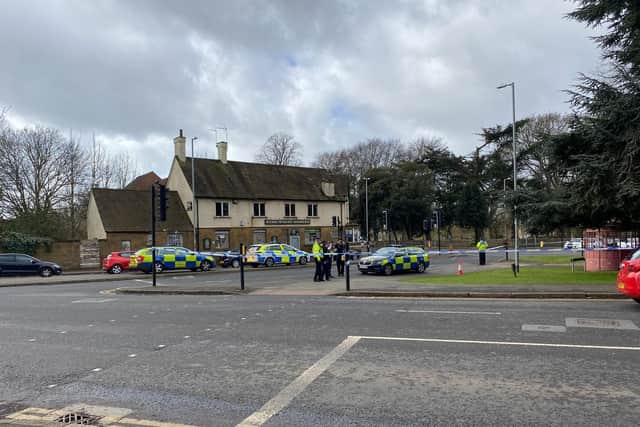 The school closed following an incident in the community.