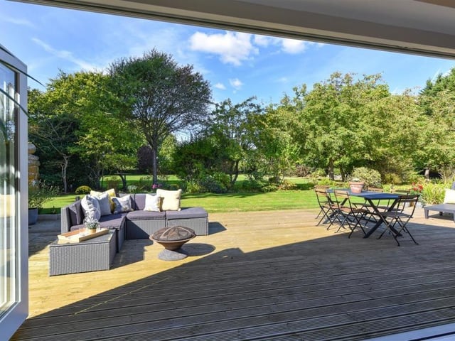 This seven bedroom home that is modern throughout, but maintains traditional features is on the market for a guide price of £2 million.