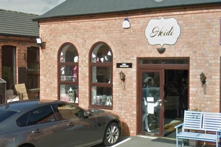Heidi Boutique in Wellingborough took home top spot in the women's fashion store category.