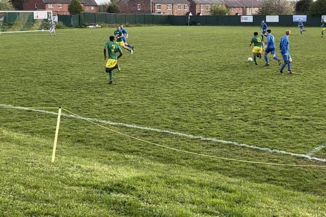Duffy on his way to assist the 2nd goal