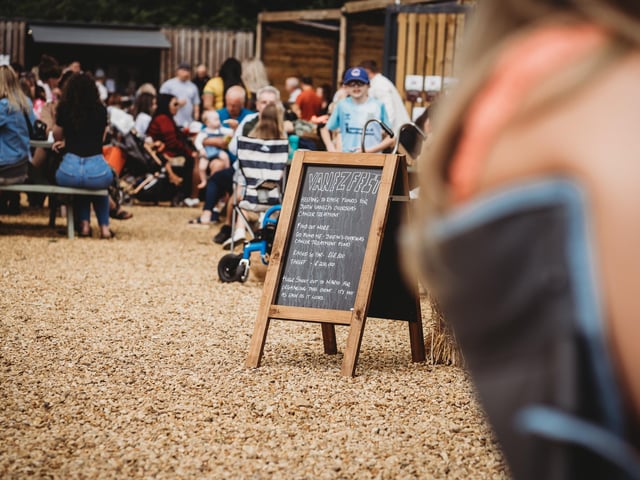 The family day of food, music and games was attended by nearly 700 members of the Northampton community, who wanted to show their continued support.