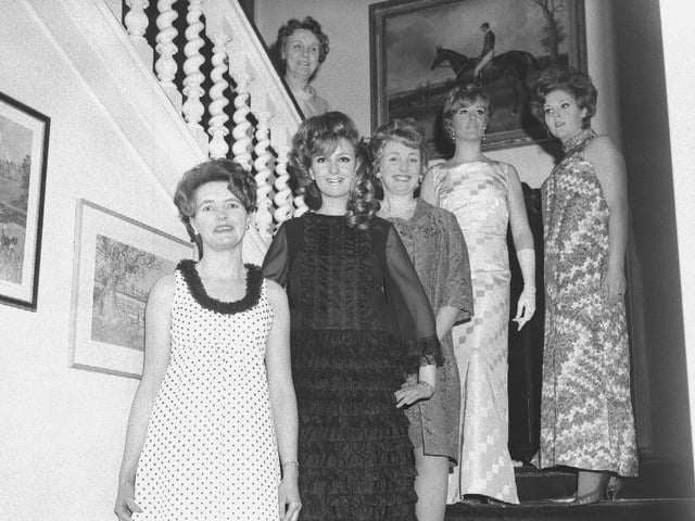 Pytchley Hunt fashion parade, March 7, 1968