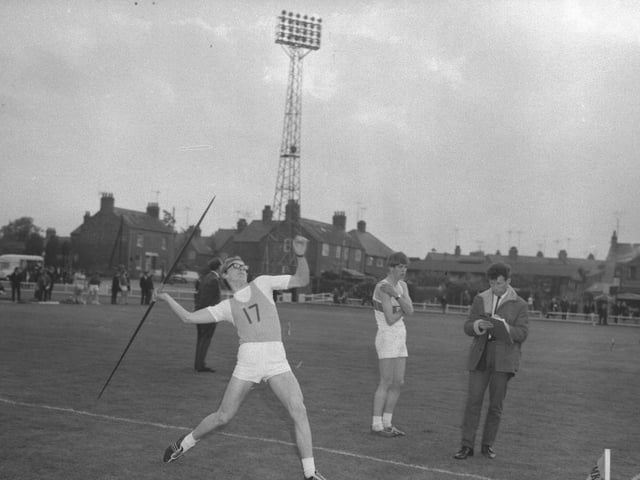 Inter-school sports at British Timken, Duston, Northampton, May 26, 1966