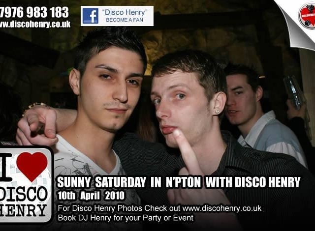 Nostalgic pictures from a night out at NB's
