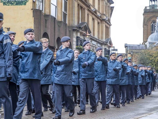 Remembrance Day 2023, Northampton. (Pictures: Kirsty Edmonds)