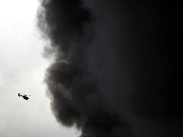 2008 - The fire at Brackmills Industrial Estate