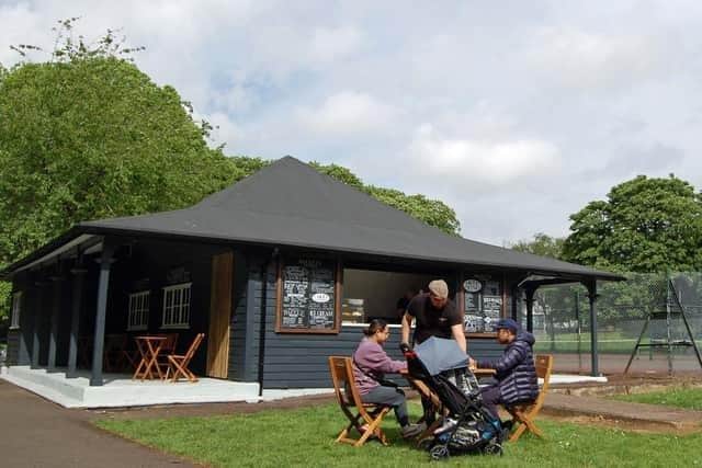 Beckets Pavilion Cafe opened in May