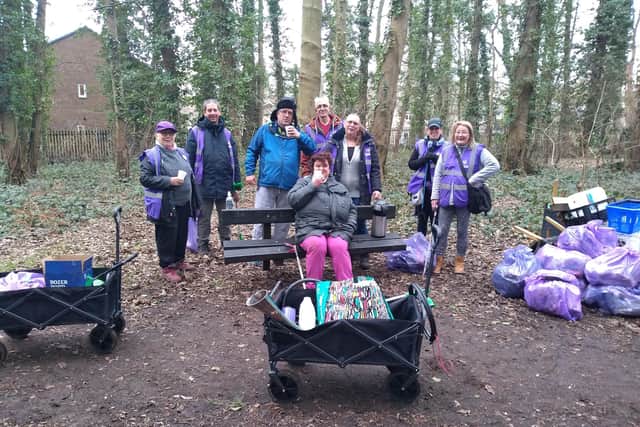 Events coordinator Alison McClean described an “essential” piece of equipment she takes along to litter picks, which she has named the ‘Womble flask’. This enables those in attendance to “enjoy sharing stories and having a laugh over a cuppa”.