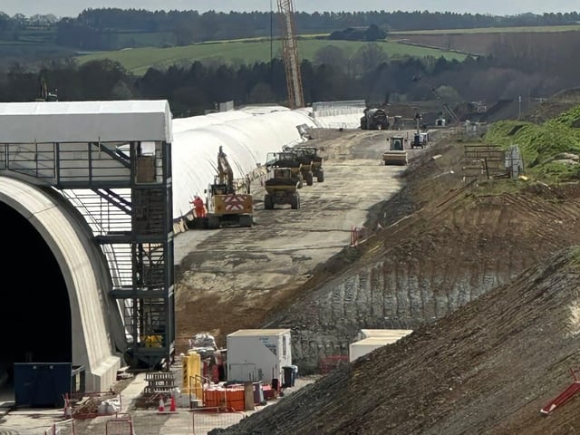 Latest photos of the HS2 project in Chipping Warden