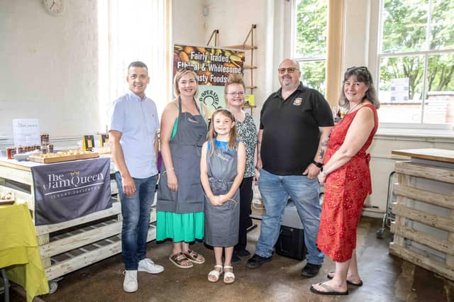 The finalists in the Artisan Vegan/Vegetarian Product of the Year category, minus The Loving Chef team.