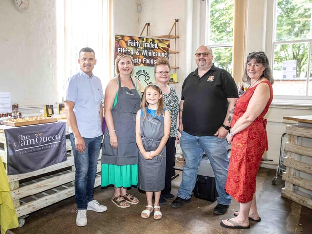 The finalists in the Artisan Vegan/Vegetarian Product of the Year category, minus The Loving Chef team.