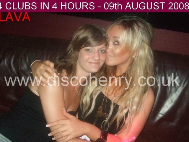 Nostalgic pictures from nights out at Lava and Ghost in August 2008