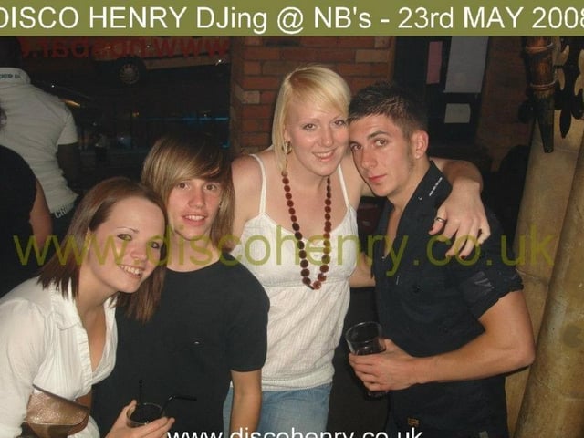 Nostalgic pictures from a Friday night out at NB's