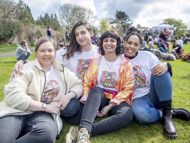 The Happy Hood Festival took place in Delapre Abbey’s walled garden on Saturday, April 15 to mark five years of the Northampton community magazine.