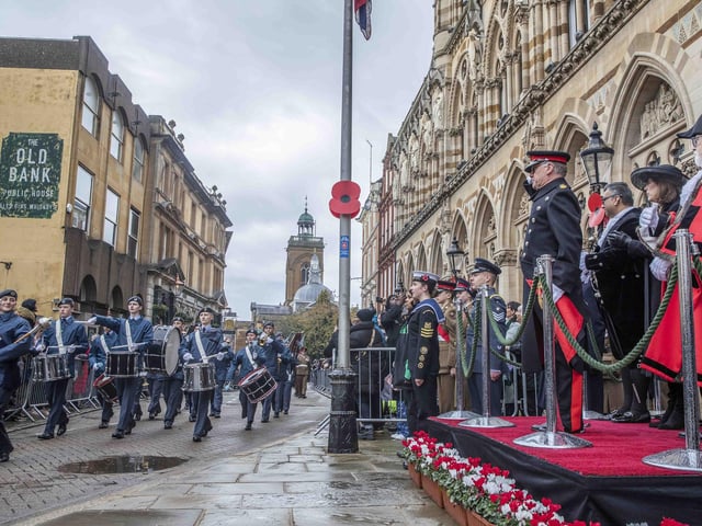 Remembrance Day 2023, Northampton. (Pictures: Kirsty Edmonds)