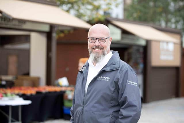 Mark Mullen, operations manager at Northampton BID. Photo: Kirsty Edmonds.