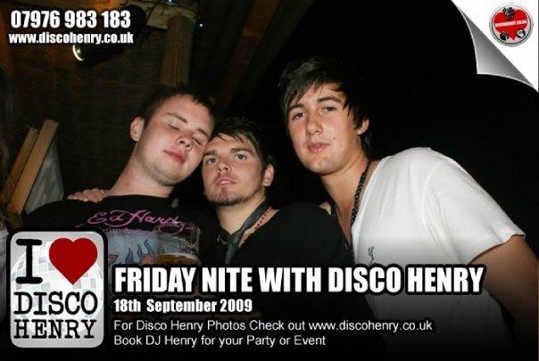 Nostalgic pictures from a night out in town 17 years ago