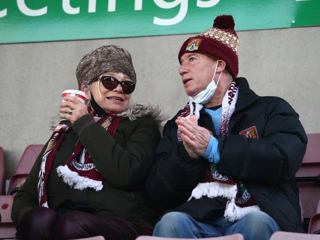 Northampton Town and Lincoln City at PTS Academy Stadium on December 19, 2020.
