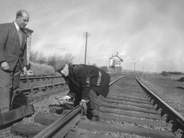 Railway feature, March 15, 1967